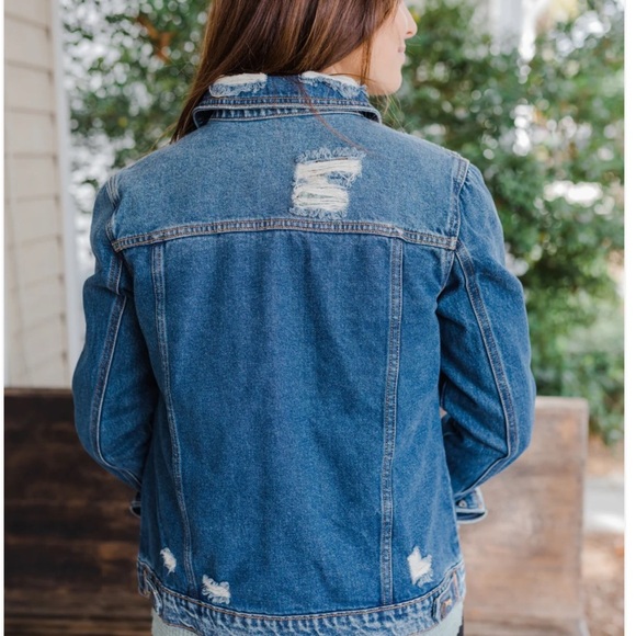 Cello  Blue Denim Jacket - Picture 3 of 11